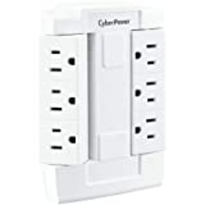 CyberPower CSB600WS 6口 可旋转 电涌保护插座
