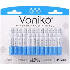 VONIKO AAA干电池套装 36节