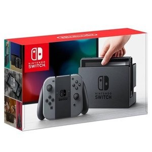 Nintendo Switch 灰色版套装 + 超级回转寿司