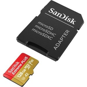 史低价：SanDisk Extreme PLUS 128GB microSDHC 存储卡