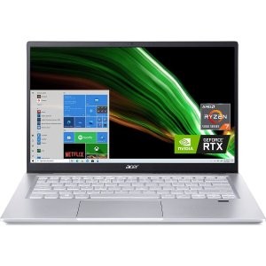 限今天：Acer Swift X 14" 创作者PC (R7 5800U, 3050Ti, 16GB, 512GB)