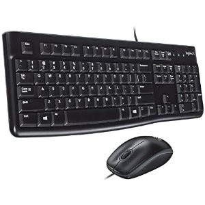 Logitech MK120 有线键盘鼠标套装