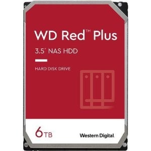 Western Digital 6TB WD Red Plus NAS 内置硬盘