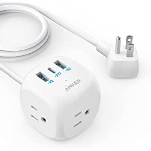 Anker 321 20W 6 合 1 USB 立方体扩展电源接线板