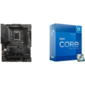 MSI Z690 TOMAHAWK WIFI 主板 + Intel Core i7-12700K 处理器