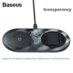 Baseus 15W 2合1 无线充电器
