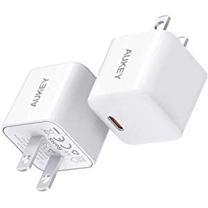 AUKEY Swift Lite USB-C PD 20W 充电器 两支装