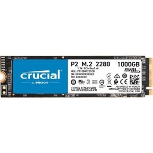 限今天：Crucial P2 1TB PCIe3.0x4 M.2 固态硬盘