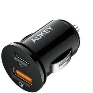 AUKEY 21W 车载充电器 PD QC3.0