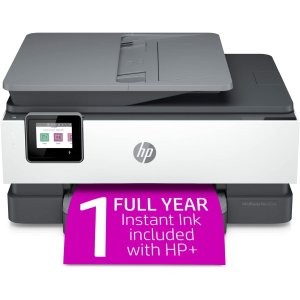 HP OfficeJet Pro 8034e 无线多功能打印机 支持HP+ 带1年Instant Ink