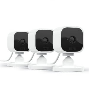 Amazon Blink Mini 1080p 室内监控安防摄像头 三个装