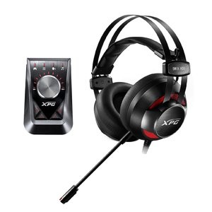 XPG EMIX H30有线游戏耳机 带 OLOX F30放大器