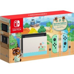 补货：动森限定版 Nintendo Switch 游戏主机