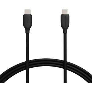 Amazon Basics USB-C转USB-C 2.0 2件装 充电线
