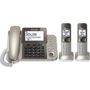 Panasonic KX-TGF352N 无绳电话系统 带两个应答机