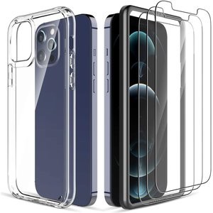 LK iPhone 12/12 Pro 透明壳 + 3×屏幕保护膜