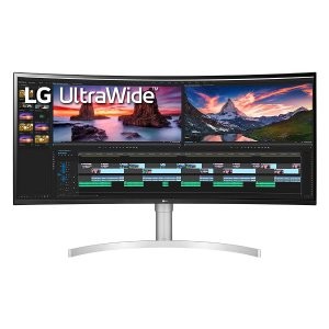 史低价：LG 38WN95C-W 38" 3840 x 1600 144Hz IPS 曲面显示器