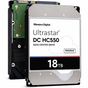 限今天：WD Ultrastar DC HC550 18TB 3.5" 512MB 7200 RPM 企业级硬盘