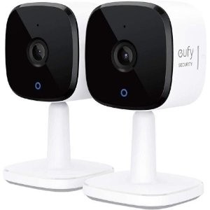 eufy Security 2K 室内高清智能摄像头 2只装