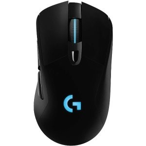Logitech G703 Lightspeed 无线鼠标 Hero25K 可调配重