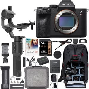 Sony a7R IV 无反机身 + DJI Ronin-SC 手持稳定器