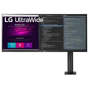 LG 334WN780-B 34" 2K 21:9 75Hz IPS 显示器 带Ergo支架