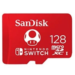 SanDisk 128GB 蘑菇队长主题 microSDXC 存储卡