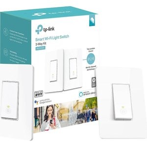 限今天：TP-Link Kasa HS210 无线智能三控开关 2个套装