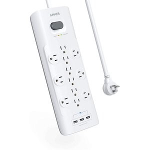 Anker Power Strip 12交流 + 3USB 电涌保护插座