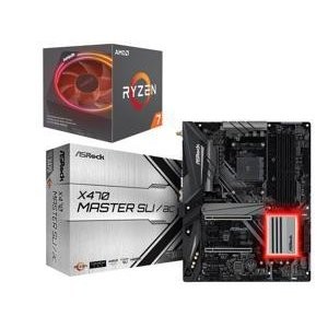 AMD RYZEN 7 2700X + ASRock X470 Master SLI/AC 主板