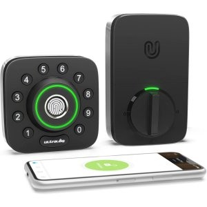 限今天：ULTRALOQ 智能门锁特卖 $125收6合1指纹门锁