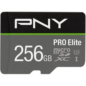 PNY 256GB PRO Elite Class 10 U3 microSD 闪存卡