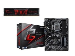 ASRock Z390 PHANTOM GAMING 4 主板 + 8GB DDR4 3000