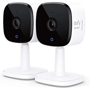 eufy Security C24 2K 室内高清智能摄像头 2个装