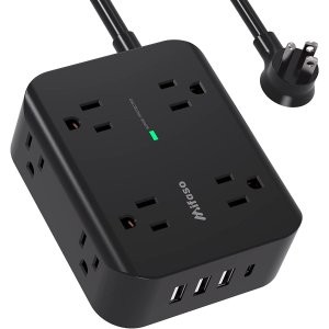 Mifaso 8孔AC + 3USB-A + USB-C 插座 线长5尺