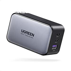 UGREEN Nexode 65W 2xType-C + A 充电头