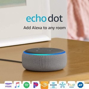 Amazon Echo Dot 3 智能音箱, 内置智能助手Alexa