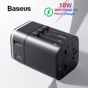 Baseus All in one 18W  多合一 旅行充电器