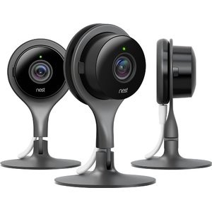 Nest Cam 1080p HD 高清家庭安全监控摄像头 3个装