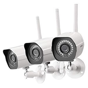 Zmodo 1080P 室外无线高清摄像头 3个