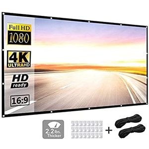 P-JING 120" 16:9 可折叠便携式投影幕布