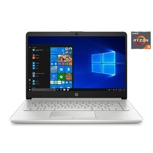 HP 14" Slim 笔记本电脑 (Ryzen 3 3200U, 4GB, 128GB)