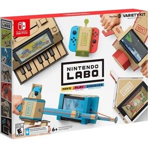 Nintendo Labo Variety Kit & Robot Kit 纸板游戏套装