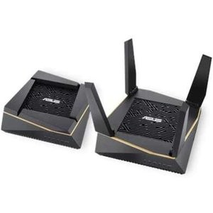 Asus RT-AX92U AX6100 Wi-Fi 6 无线路由器 2只装