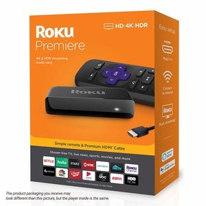 Roku Premiere 4K HDR 电视盒子