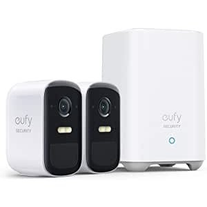 eufy Security eufyCam 2C Pro 2K摄像头*2 套装