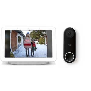 Google Home Hub + Nest Hello Doorbell 套装