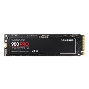 SAMSUNG 980 PRO 2TB PCIe NVMe Gen4 M.2 固态硬盘