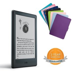 Kindle 儿童套装 最新版无广告Kindle E-reader+2年保修