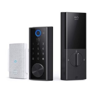 eufy Security T8510 智能门锁 带指纹识别器 + Wi-Fi 桥接器